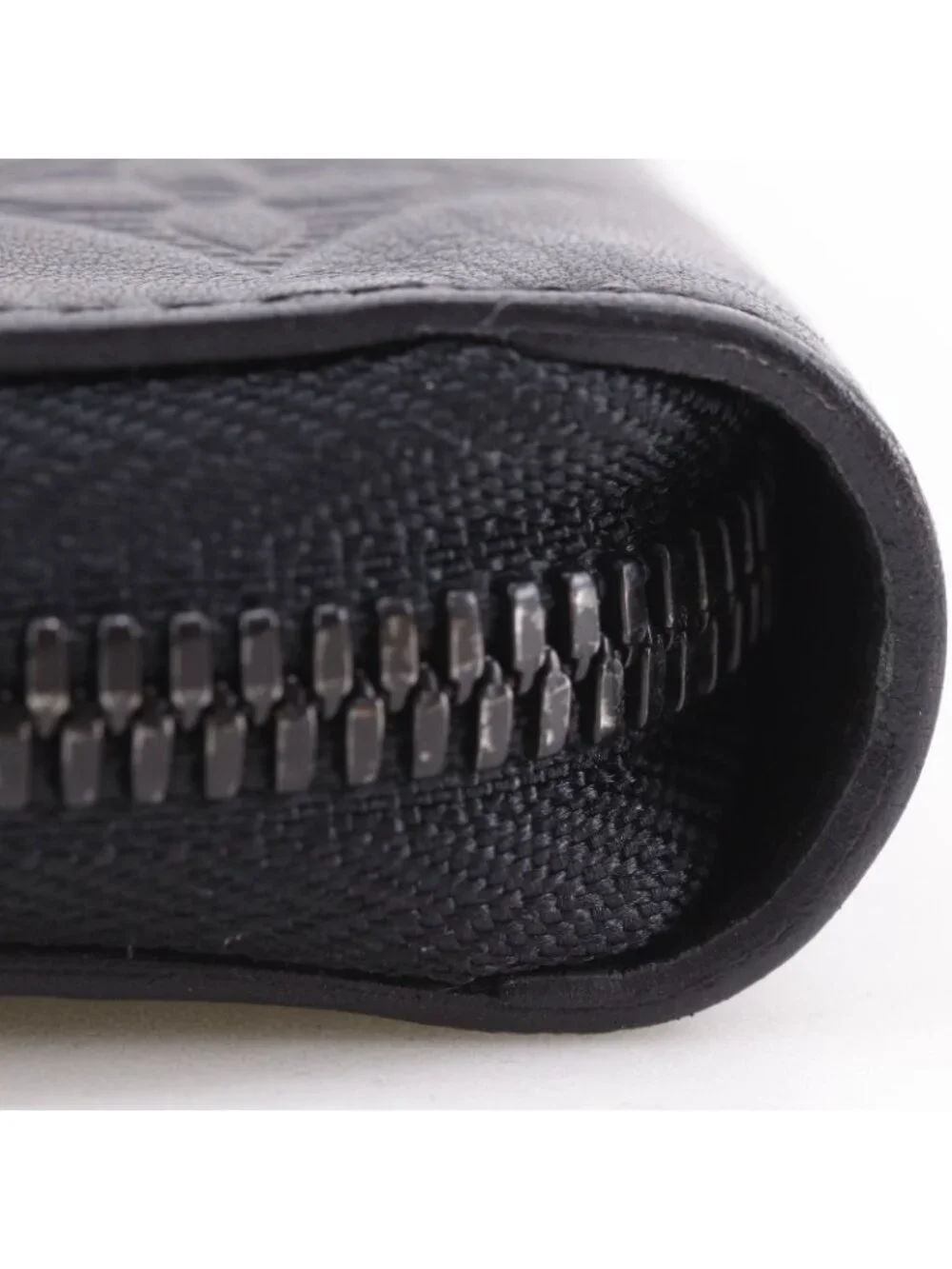 Louis Vuitton Zippy Wallet Vertical Monogram Shadow Leather Noir Black